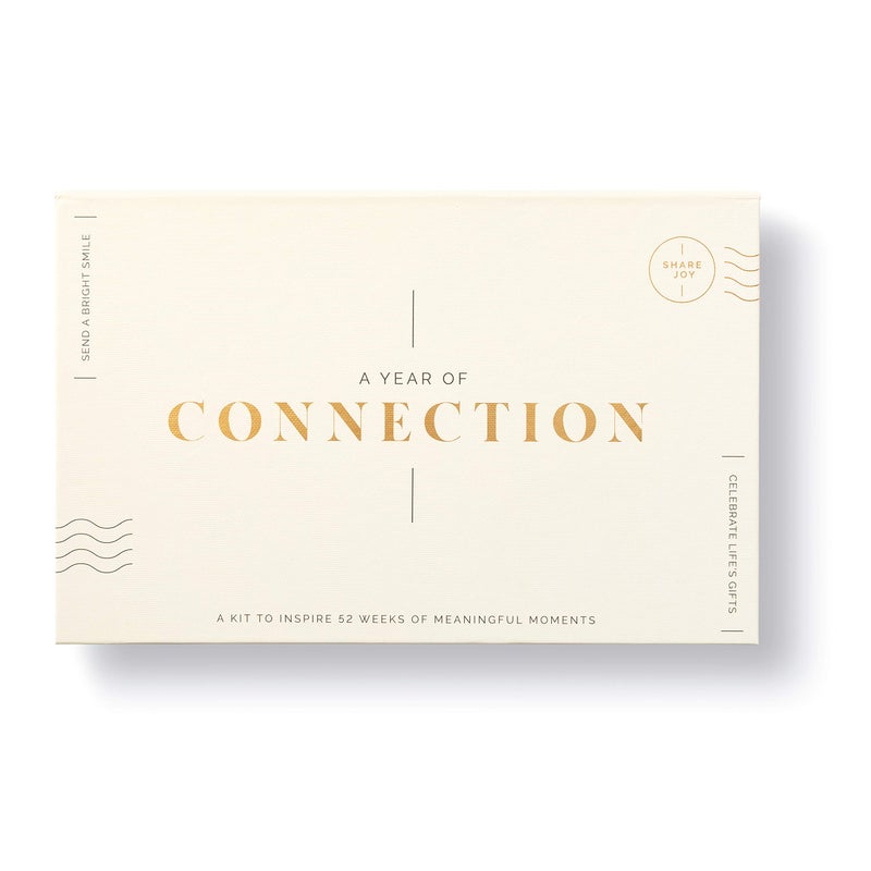 Compendium A Year of Connection Card Kit by Compendium - A Boxed Note Card Kit to Inspire 52 Weeks of Meaningful Moments - Image 1